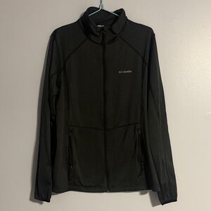 Columbia Charcoal Full-Zip Jacket Size Large